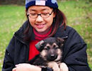 Cori and her pup, Lexi
