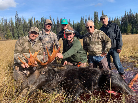 Moose hunt in BC
