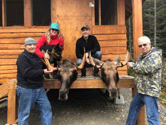 Moose hunt in BC